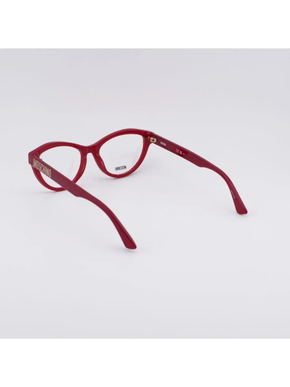 Moschino MOS623 0C9A 00 Eyeglasses Red 52mm Cat Eye Frame
